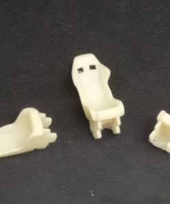 Juego 3 asientos baquets/buckets altos para camiones raid 1:43 Kit Car 43