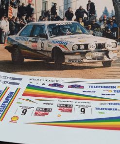 [CALCA ALPS] BMW 325i E30 #9 J. Bassas Rally Costa Brava 1987 (Ref. 356DECA32) 1:32 Kit Car 43