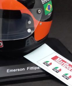 [CALCA ALPS] Anexo publicidad tabaco casco Emerson Fittipaldi World ch.F1 1974 (Ref. 360DECA5) 1:5 Kit Car 43