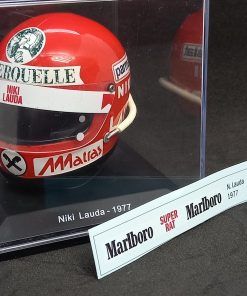 [CALCA ALPS] Anexo publicidad tabaco casco Niki Lauda 1977 - Super Rat (Ref. 359DECA5) 1:5 Kit Car 43