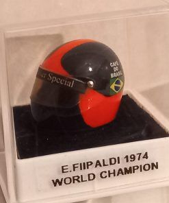 Casco Emerson Fittipaldi F1 World Champion 1974 1:12 LJF