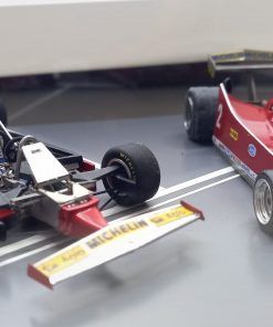 Set Ferrari 312 T5 #1 J.Scheckter y 126 C #2 G.Villeneuve F1 1980 (con vitrina metacr.)  1:43 Kit Car 43 - Image 4