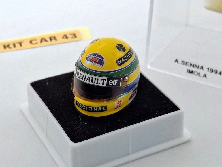 Casco A. Senna F1 GP Imola 1994 1:12 LJF