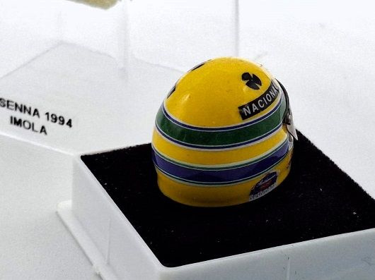 Casco A. Senna F1 GP Imola 1994 1:12 LJF - Image 2