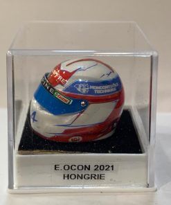 Casco E.Ocon F1 2021 Hungria 1:12 LJF