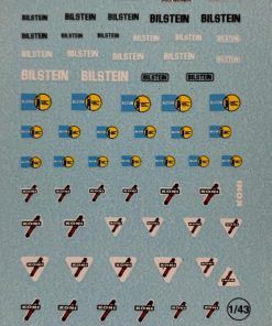 [CALCA] Logos Bilstein / Koni 1:43 Virages