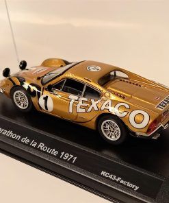 Alternative view of Ferrari 246 Dino #1 Marathon de la route 1971 1:43 Kit Car 43