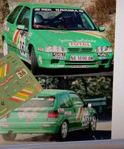 [CALCA] Citroen ZX Gr.A J.Azcona Rallye Catalunya 1996 (Ref. 373DECA43) 1:43 Kit Car 43