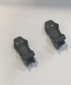 Juego 3 asientos baquets/buckets altos para camiones raid negro 1:43 Kit Car 43