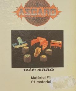 Material F1 (sin montar ni pintar) 1:43 Asgard