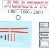 Kit mejora Abarth 1:43 Tron [de.82]