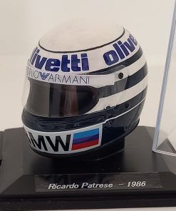 Casco Ricardo Patrese F1 1986 1:5 Kit Car 43
