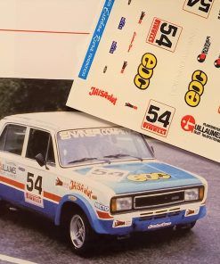 [CALCA] Seat 124 2000 Gr.2 X.Riera Subida Montseny 1980 (Ref. 374DECA43) 1:43 Kit Car 43