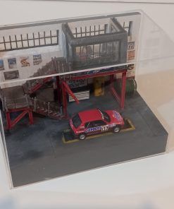 [DIORAMA] Taller Talbot-Peugeot años 80, con vitrina metacrilato (coche no incluido) 1:43 Kit Car 43 - Image 9