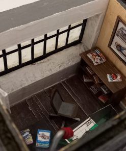 [DIORAMA] Taller Talbot-Peugeot años 80, con vitrina metacrilato (coche no incluido) 1:43 Kit Car 43 - Image 4