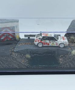 [DIORAMA] Tramo asfalto rallye con puente (con vitrina) 1:43 Kit Car 43 - Image 3