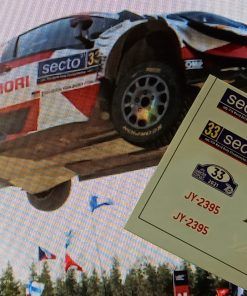 [CALCA] Anexo Toyota Yaris WRC #33 E.Evans Winner Rally Finlandia 2021 1:43 Kit Car 43