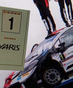 [CALCA] Anexo Toyota Yaris WRC #1 S.Ogier Winner Rally Sardegna 2021 1:43 Kit Car 43