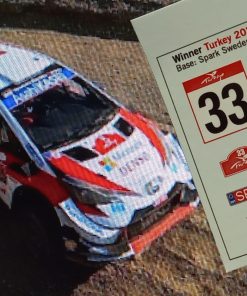 [CALCA] Anexo Toyota Yaris WRC #33 E.Evans Winner Rally Turquia 2020 1:43 Kit Car 43