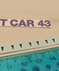 [CALCA ] TAPAS FAROS CIBIE CIRCULARES 10 un. 1:43 KIT CAR 43 (REF. 384DECA43)