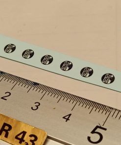 [CALCA ] TAPAS FAROS HELLA tipo-2 CIRCULARES 8 un. 1:43 KIT CAR 43 (REF. 389DECA43)