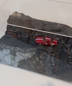 [DIORAMA] Tramo asfalto curva rallye con tapa metacrilato 1:43 Kit Car 43 - Image 3