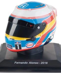 Casco Fernando Alonso F1 2016 1:5 Spark Editions