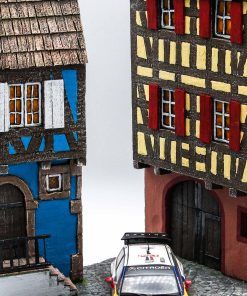 Alternative view of [DIORAMA] Tramo Rallye Alsace (con vitrina de metacrilato) 1:43 Kit Car 43