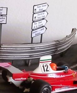 [DIORAMA] Curva ángulo Miramar Montjuic (con vitrina de metacrilato) 1:43 Kit Car 43 - Image 4