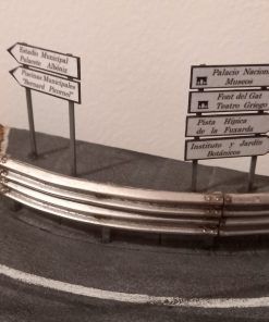 [DIORAMA] Curva ángulo Miramar Montjuic (con vitrina de metacrilato) 1:43 Kit Car 43 - Image 8
