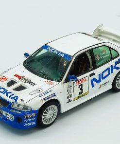 Mitsubishi Lancer Evo.VI "Nokia" #3 C.Solé Camp.España rallys de tierra 2000  1:43 Ixo (sin caja)