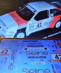 [CALCA] Ford Sierra RS Cosworth J.Ventura-J.Autet Rally Costa-Brava 2023 (Ref.393DECA43) 1:43 Kit Car 43