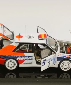 LANCIA DELTA INTEGRALE "REPSOL" #1 C.SAINZ R.MONTE CARLO 1993 (ABIERTO/OPEN)(con vitrina metacrilato abrible) 1:43 KIT CAR 43 - Image 3