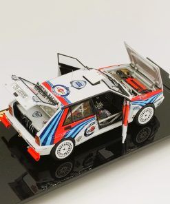 Alternative view of LANCIA DELTA INTEGRALE "MARTINI" #4 D.AURIOL winner R. MONTE CARLO 1992 (ABIERTO/OPEN)(con vitrina metacrilato abrible)  1:43 KIT CAR 43