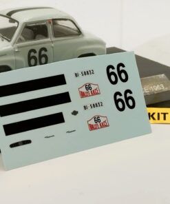 [CALCA] Goggomobil #66 Estanislao Reverter Rallye del RACE 1963 (Ref.395DECA43) 1:43 Kit Car 43