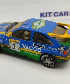 Alternative view of Ford Escort RS Cosworth #3 P.Bernardini -winner R.Monte Carlo 1996 (con pilotos/efecto sucio-dirty)  1:43 Kit Car 43