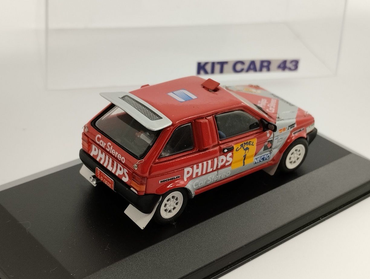 Seat Ibiza bimotor proto #1 J.M.Serviá Cto.rallyes RACE de tierra 1988 1:43 Camos - Image 2