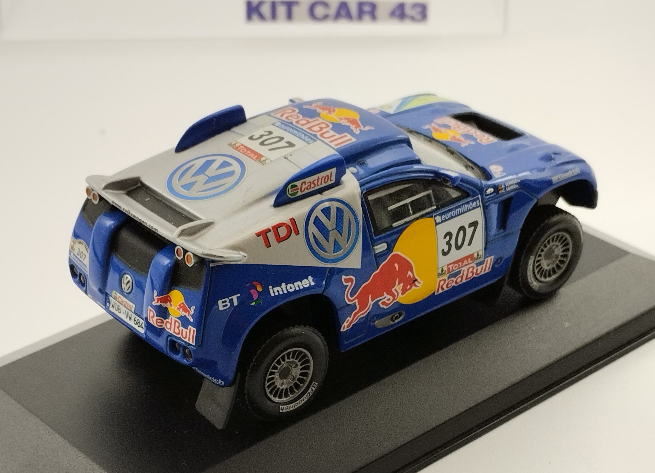 Volkswagen Touareg #307 C.Sainz Dakar 2006 1:43 Promocional - Image 2