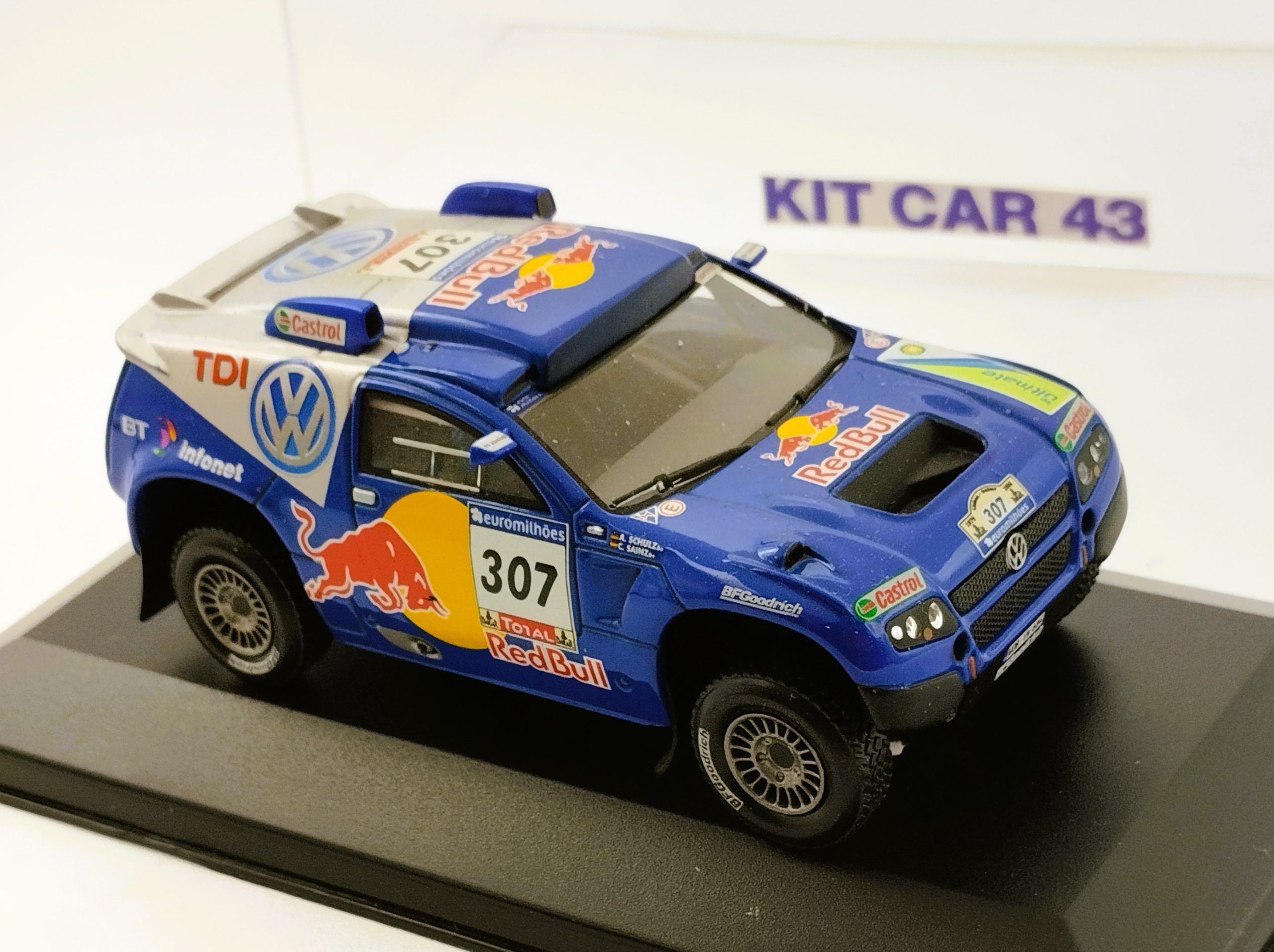 Volkswagen Touareg #307 C.Sainz Dakar 2006 1:43 Promocional