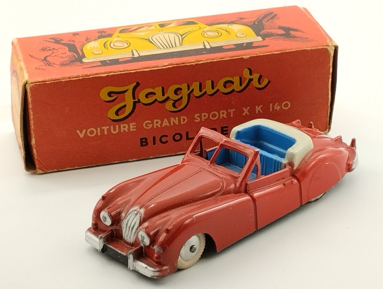 Jaguar XK140 Gran Sport rojo 1:43 Quiralu - Image 3