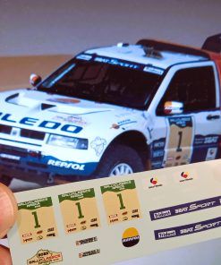 [CALCA] Anexo Seat Toledo Marathon A.Rius-P.Moreno Winner I RallyClassic Africa 2024  1:43 Kit Car 43