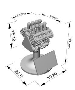 [KIT] Motor Cosworth DFV 1967-1976  1:43 Tameo [pg40]