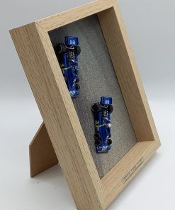 Alternative view of Cuadro 20 x 15 cms. Tyrrell P34 6 ruedas Scheckter y Depailler 1976  1:64 Kit Car 43