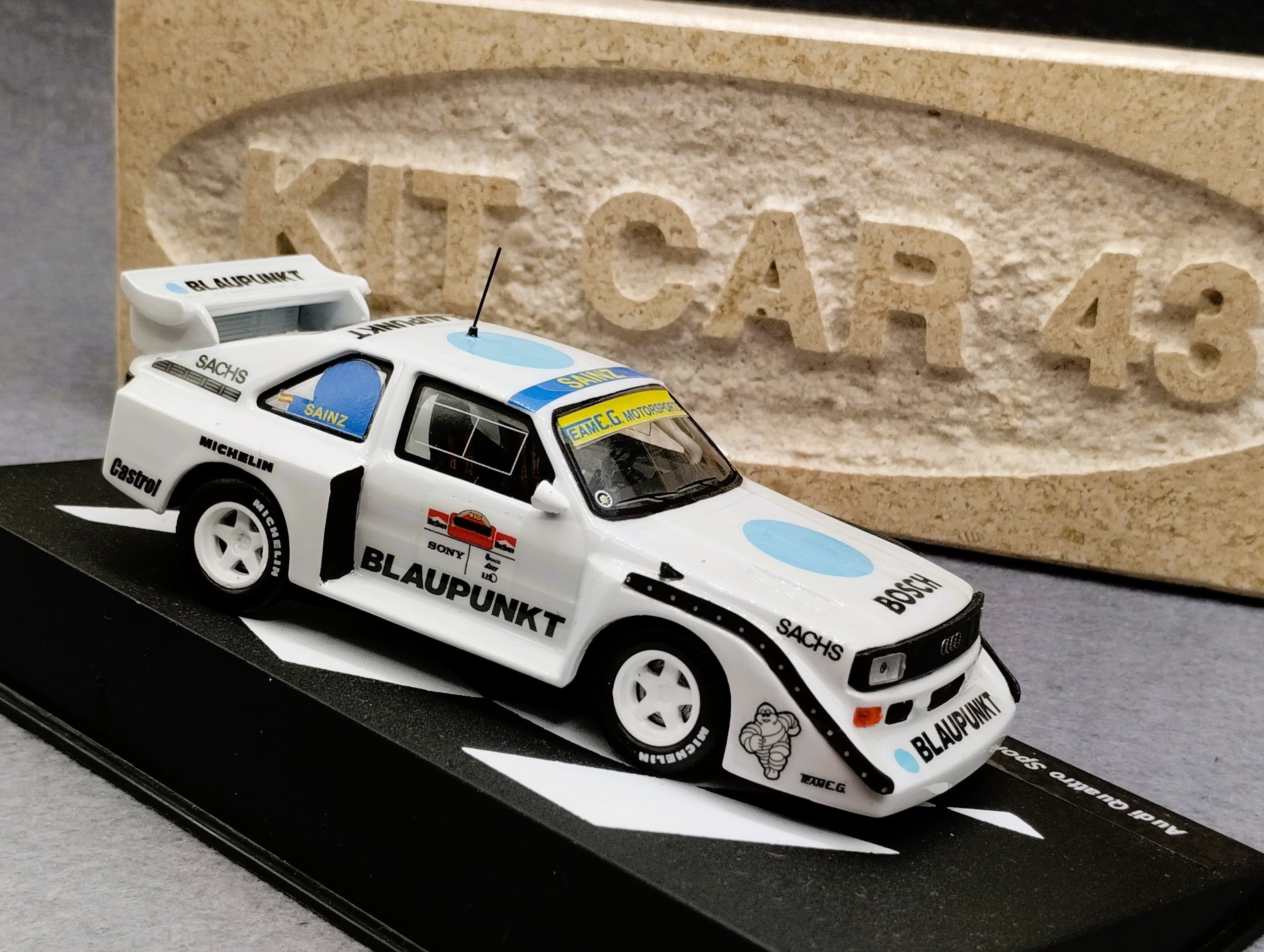 Audi Quattro S1 C.Sainz Carrera de Campeones/Race of Champions 1990 1:43 Kit Car 43