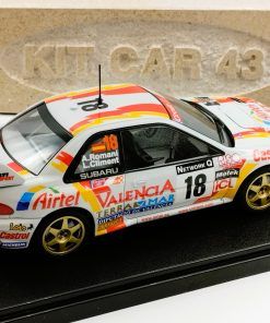Alternative view of Subaru Impreza WRC #18 L.Climent-A.Romaní RAC rally 1989 (con vitrina)  1:24 Kit Car 43