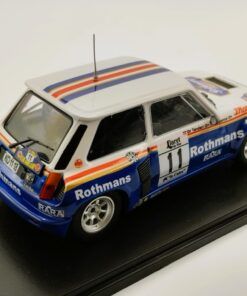 Renault 5 Turbo "Rothmans" #11 A.Ferjanz-Dr.Tandari Rallye Costa-Brava 1985 (con vitrina) 1:24 Kit Car 43 - Image 3