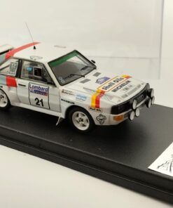 Audi Quattro Sport #21 H.Demuth-S.Bond RAC rally 1986  1:43 Trofeu