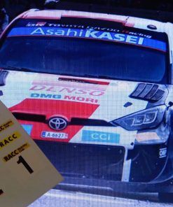 [CALCA] Anexo Toyota Yaris WRC #1 S.Ogier Winner Rally Catalunya 2022 1:43 Kit Car 43