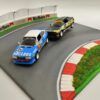 [DIORAMA] Curva cerrada circuito (24,5 x 25 cms.)  1:43 Kit Car 43