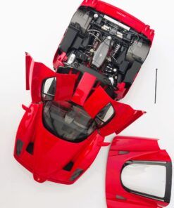 Alternative view of Ferrari Enzo rojo  1:10 Planeta Agostini